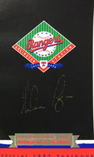 Load image into Gallery viewer, 1993 Texas Rangers Yearbook Nolan Ryan Signed Autographed Cover MLB Baseball