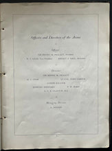 Load image into Gallery viewer, Rare 1912 Opening Mutual Street Arena Presentation Program Toronto Maple Leafs