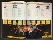 Load image into Gallery viewer, 1994 NCAA Final 4 Basketball Program Arkansas Razorbacks Wins Duke Blue Devils