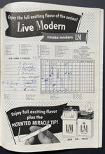 Load image into Gallery viewer, 1957 World Series Game 6 Program New York Yankees vs. Milwaukee Braves VTG MLB
