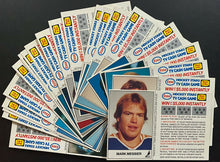 Load image into Gallery viewer, 1983-84 Esso Full Set Unscratched Coupons 21 NHL Hockey Player Cards Messier +
