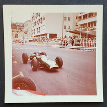 Load image into Gallery viewer, 1970 Monaco Grand Prix Jack Brabham Original Photo In A Brabham Ford Motor Sport