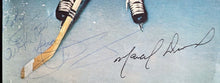 Load image into Gallery viewer, c 1976 Marcel Dionne Autographed Signed Poster Los Angeles Kings NHL Hockey