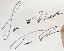 Load image into Gallery viewer, 1989 Tina Turner Signed Large Poster Autographed JSA Queen of Rock & Roll HOF