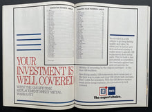 Load image into Gallery viewer, 1990 CFL Grey Cup Vancouver Program Edmonton Eskimos vs Winnipeg Blue Bombers