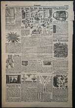 Load image into Gallery viewer, 1919 Vintage Comfort Magazine Jack Dempsey Full Page Boxing Advertisement