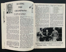 Load image into Gallery viewer, Gallagher + Burton Distillers Promotional 1960 Boxing Fans Almanac Booklet