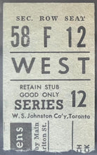 Load image into Gallery viewer, 1957 Elvis Presley Toronto MLG Concert Ticket Stub POP 1 PSA 2 Extremely Rare
