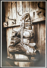 Load image into Gallery viewer, Kirk Muller #11 Autographed Oversized Vintage Skates Photograph Signed NHL