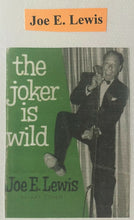 Load image into Gallery viewer, Vintage Joe E. Lewis Autographed / Signed Index Card Celebrity