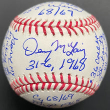 Load image into Gallery viewer, Denny McClain Autographed Inscribed MLB Baseball Detroit Tigers JSA Signed