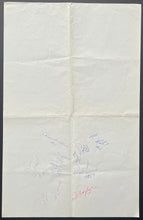 Load image into Gallery viewer, 1983 CFL Football Grey Cup Champions Carling O'Keefe Poster Argos Player Signed