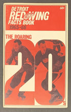 Load image into Gallery viewer, 1965-66 Detroit Red Wings NHL Hockey Media Guide HOFer Howe + Gadsby Cover