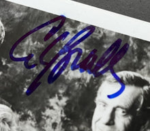 Load image into Gallery viewer, 1963 60 Minutes TV Stars Mike Wallace Ed Bradley Steve Croft Signed Photo JSA