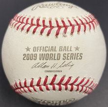 Load image into Gallery viewer, Robinson Cano Autographed 2009 World Series Rawlings Baseball Yankees JSA