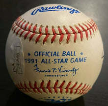 Load image into Gallery viewer, 1991 MLB ASG Baseball Signed Ted Williams Joe DiMaggio George Bush Autograph JSA