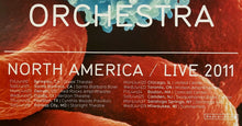 Load image into Gallery viewer, 2011 Authentic Peter Gabriel New Blood Orchestra Concert Tour Poster Original