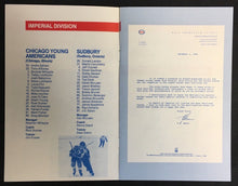 Load image into Gallery viewer, 1986 Esso Challenge Cup Hockey Program NHLers Lineup Scott Stevens Eric Lindros