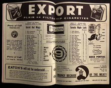 Load image into Gallery viewer, 1963 NHL Hockey 3 Stanley Cup Finals Programs Toronto Maple Leafs vs Red Wings