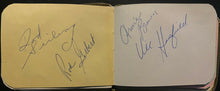 Load image into Gallery viewer, 1960's NHL Hockey Multi Signed Autograph Book x63 Tim Horton HOFs Beckett LOA