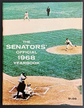 Load image into Gallery viewer, 1968 Washington Senators MLB Baseball Yearbook Vintage Year Book