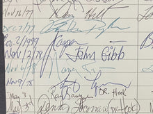 Load image into Gallery viewer, Bryan Adams Autographed Guest Register Page RPM Magazine Signed Music LOA JSA