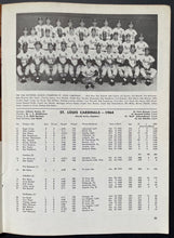 Load image into Gallery viewer, 1964 New York Yankees vs. St. Louis Cardinals World Series Program MLB Baseball