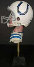 Load image into Gallery viewer, Peyton Manning Autographed Colts Mini Helmet + Bust Signed NFL Football Fanatics