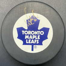Load image into Gallery viewer, Doug Gilmour Autographed Signed Toronto Maple Leafs Official NHL Puck Hockey JSA
