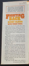 Load image into Gallery viewer, 1975 Rocky Bleier Signed Fighting Back Hardcover Football Book NFL Vintage