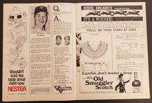 Load image into Gallery viewer, 1970 Baseball Program + Scorecard New York Mets vs Houston Astros MLB Baseball