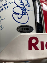 Load image into Gallery viewer, 1996 NFL Pro Football Hall Of Fame Game Signed x20 Riddell Helmet Beckett LOA