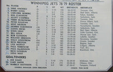 Load image into Gallery viewer, 1979 Avco Cup Final Program Edmonton Oilers Wayne Gretzky 1st Pro Season Jets