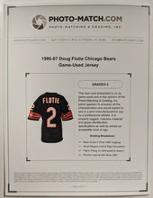 Load image into Gallery viewer, Doug Flutie Game Used Chicago Bears Jersey NFL CFL Hall of Fame Football Vintage