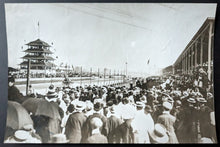 Load image into Gallery viewer, 1913 3rd Annual Indianapolis 500 Original Type 1 Photograph Jules Goux LOA