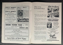 Load image into Gallery viewer, 1935 University Of Toronto vs University Of Western Ontario Football Program