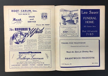 Load image into Gallery viewer, 1949 Buffalo Auditorium Exhibition Game Program Montreal Canadiens vs Bisons