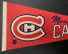 Load image into Gallery viewer, Montreal Canadiens NHL Hockey Pennant Vintage Official Full Size 29.5"