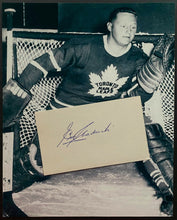 Load image into Gallery viewer, Ed Chadwick Signed Index Card + NHL Hockey Unsigned Photo Toronto Maple Leafs