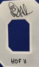Load image into Gallery viewer, Doug Gilmour Autographed Toronto Maple Leafs NHL Hockey Jersey HOF11 Fanatics