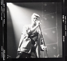 Load image into Gallery viewer, c1978 David Bowie Concert Contact Sheet Composite Photo Music Rock Vintage