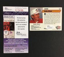 Load image into Gallery viewer, Bobby Allison Autographed Pro Set Card Signed Vintage NASCAR Car Racing JSA