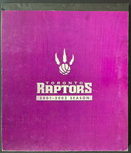 Load image into Gallery viewer, 2001-02 Toronto Raptors NBA Basketball Full Season Ticket Book Proof Tickets