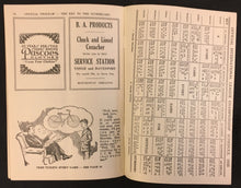 Load image into Gallery viewer, 1935 International League Baseball Program Toronto Maple Leafs Cincinnati Reds