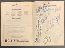 Load image into Gallery viewer, 1986 Conn Smythe Multi Autographed Sports Celebrity Dinner Program Signed x11