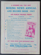 Load image into Gallery viewer, 1965 Boxing International Magazine Signed George Chuvalo Autographed + Ali Cover