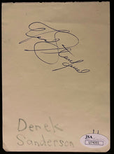 Load image into Gallery viewer, NHL Hockey Signed Album Page Derek Sanderson Fred Stanfield Autographed JSA COA
