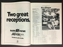 Load image into Gallery viewer, 1988 NFL Football Playoff Program Cleveland Stadium Browns vs Baltimore Colts