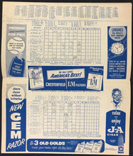 Load image into Gallery viewer, 1956 Fenway Park Baseball Program Boston Red Sox v Detroit Tigers Vintage MLB