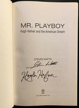 Load image into Gallery viewer, 2008 Hugh Hefner Biography Signed Watts First Edition Autographed Mr Playboy LOA